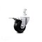 Service Caster 3.5 Inch Soft Rubber Swivel 7/8 Inch Square Stem Caster with Total Lock Brake SCC-SQTTL20S3514-SRS-78 - alternate 1